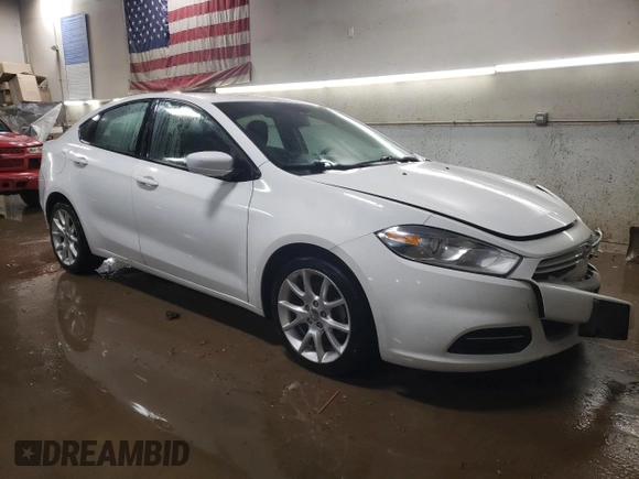 2013 Dodge Dart Rallye with VIN 1C3CDFBAXDD231128, listed as a Copart auction lot 52579245 with 108,982 mi miles and Salvage Title. Bid and sale history available at carsss.com. Image 4.