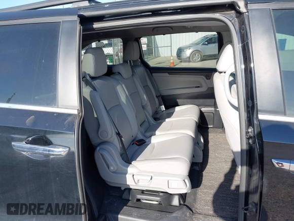 2022 Honda Odyssey EX-L with VIN 5FNRL6H75NB049044, listed as a IAAI auction lot 42010441 with 29,824 mi miles and . Bid and sale history available at DreamBid. Image 8.