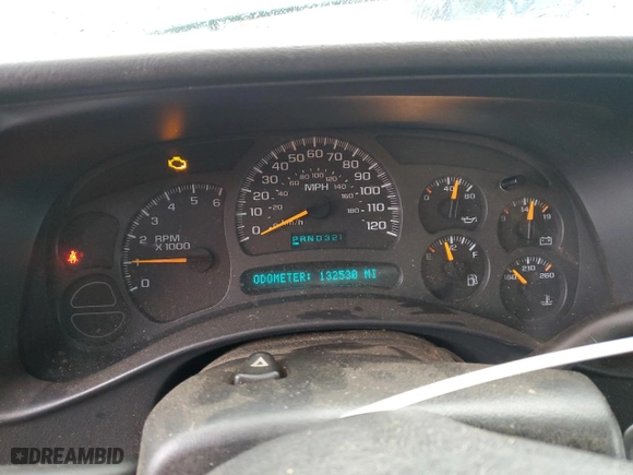 2003 Chevrolet Silverado 1500 LS with VIN 2GCEC19V231299002, listed as a Copart auction lot 47322695 with 132,530 mi miles and Clean Title. Bid and sale history available at carsss.com. Image 9.