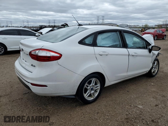 2017 Ford Fiesta SE with VIN 3FADP4BJ5HM121938, listed as a Copart auction lot 53526045 with Not Provided miles and Salvage Title. Bid and sale history available at DreamBid. Image 3.