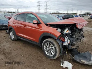2016 Hyundai Tucson Eco with VIN KM8J33A22GU034677, listed as a Copart auction lot 79196754 with 0 mi miles and Salvage Title. Bid and sale history available at carsss.com. Image 4.