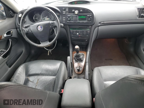 2004 Saab 9-3 with VIN YS3FD45Y741016905, listed as a Copart auction lot 54404045 with 170,435 mi miles and Salvage Title. Bid and sale history available at carsss.com. Image 8.