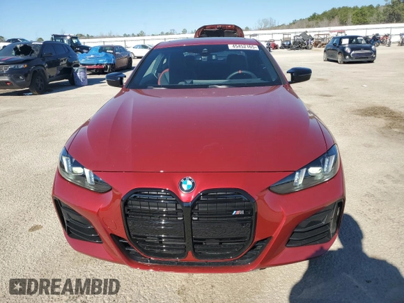 2025 BMW 4 Series с VIN WBA73DA06SCS99942, выставлен на аукционе Copart как лот 45452165 с пробегом 5 129 миль миль и Списание • Salvage title. История ставок и продаж доступна на DreamBid. Изображение 5.