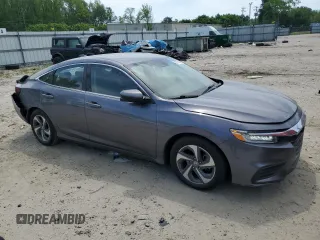 2019 Honda Insight EX with VIN 19XZE4F54KE008079, listed as a Copart auction lot 53714285 with 132,926 mi miles and Salvage Title. Bid and sale history available at DreamBid. Image 4.