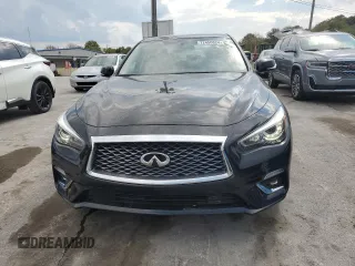 2024 Infiniti Q50 Luxe with VIN JN1EV7BR5RM630469, listed as a Copart auction lot 72450624 with 14,131 mi miles and Salvage Title. Bid and sale history available at DreamBid. Image 5.