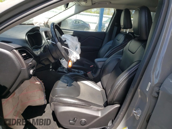 2020 Jeep Cherokee Latitude Plus with VIN 1C4PJLLB5LD506303, listed as a Copart auction lot 52493155 with 161,613 mi miles and Salvage title. Bid and sale history available at DreamBid. Image 7.