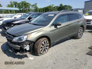 2017 Subaru Outback Limited z VIN 4S4BSANC7H3397384, wystawiony jako Copart lot #55061585 z przebiegiem 139 803 mil mil oraz Szkoda całkowita • Salvage title. Historia ofert i sprzedaży dostępna na DreamBid. Obrazek 1.