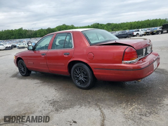 1999 Ford Crown Victoria Police with VIN 2FAFP71W7XX167653, listed as a Copart auction lot 54241955 with 81,967 mi miles and Salvage Title. Bid and sale history available at carsss.com. Image 2.
