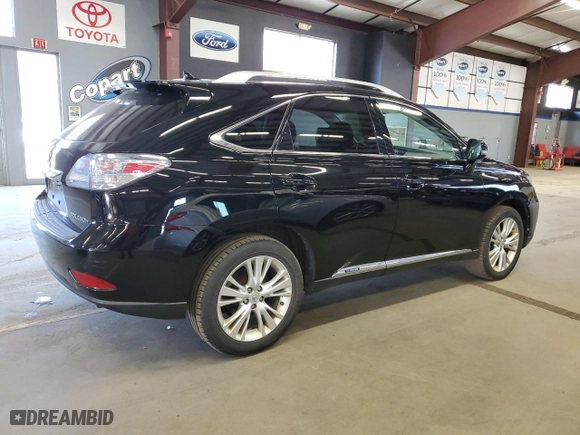 2010 Lexus RX 450h with VIN JTJBC1BA7A2022415, listed as a Copart auction lot 52786095 with 190,066 mi miles and Clean Title. Bid and sale history available at carsss.com. Image 3.