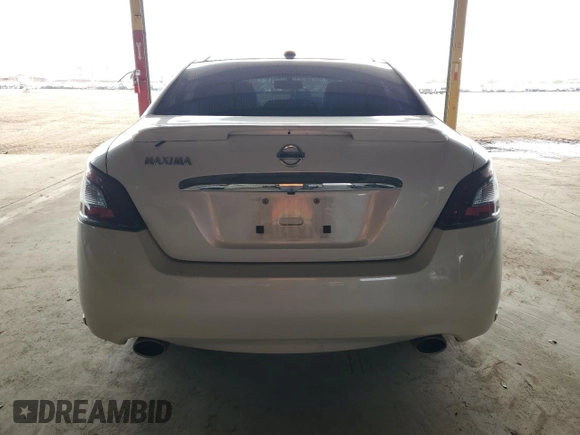 2014 Nissan Maxima SV with VIN 1N4AA5AP5EC906876, listed as a Copart auction lot 56054725 with 89,385 mi miles and Salvage title. Bid and sale history available at DreamBid. Image 6.