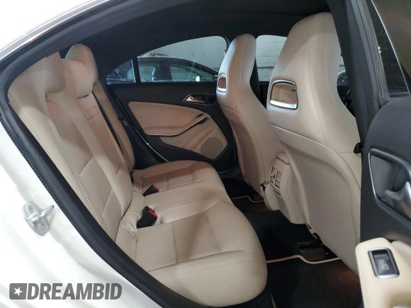 2018 Mercedes-Benz CLA 250 with VIN WDDSJ4GB3JN599846, listed as a Copart auction lot 59363425 with 67,935 mi miles and Salvage title. Bid and sale history available at DreamBid. Image 10.