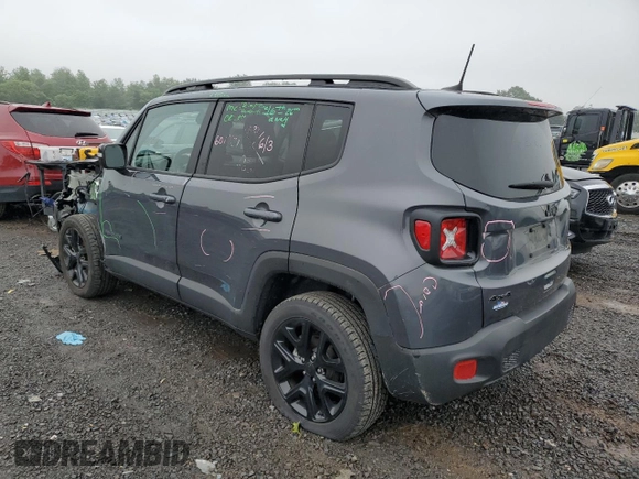 2023 Jeep Renegade Altitude with VIN ZACNJDE18PPP27111, listed as a Copart auction lot 61029255 with 11,071 mi miles and Salvage title. Bid and sale history available at DreamBid. Image 2.