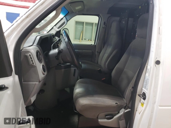 2010 Ford Econoline Cargo Commercial with VIN 1FTNE2EW8ADA72008, listed as a Copart auction lot 44383155 with Not provided miles and Clean title. Bid and sale history available at DreamBid. Image 7.
