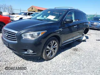 2015 Infiniti QX60 with VIN 5N1AL0MM9FC536554, listed as a IAAI auction lot 41984292 with 160,808 mi miles and . Bid and sale history available at DreamBid. Image 2.