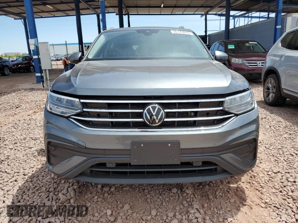 2022 Volkswagen Tiguan SE with VIN 3VV2B7AX4NM056780, listed as a Copart auction lot 55173915 with 79,165 mi miles and Salvage title. Bid and sale history available at DreamBid. Image 5.
