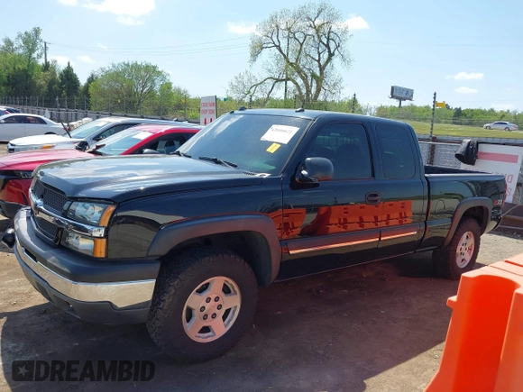 2005 Chevrolet Silverado 1500 Z71 with VIN 1GCEK19B75E244457, listed as a IAAI auction lot 42046621 with 262,519 mi miles and . Bid and sale history available at DreamBid. Image 14.