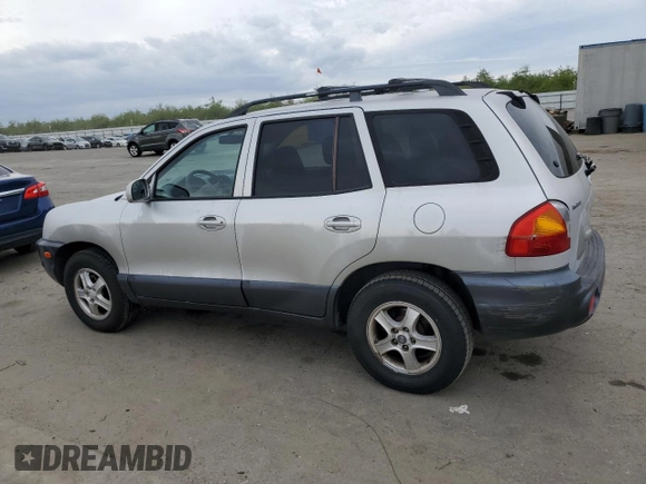 2004 Hyundai Santa Fe GLS with VIN KM8SC13D94U584316, listed as a Copart auction lot 46545185 with 107,682 mi miles and Salvage Title. Bid and sale history available at carsss.com. Image 2.