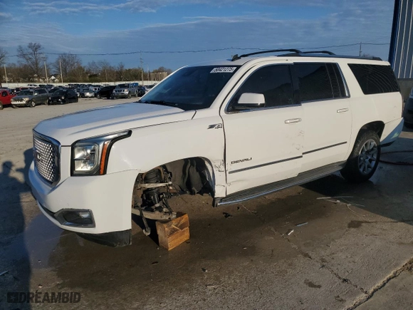 2015 GMC Yukon XL Denali with VIN 1GKS2JKJ0FR164078, listed as a Copart auction lot 50421275 with 189,145 mi miles and Salvage Title. Bid and sale history available at carsss.com. Image 1.