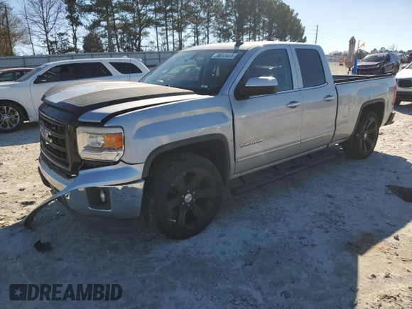 2014 GMC Sierra 1500 SLE with VIN 1GTR1UEC0EZ395573, listed as a Copart auction lot 88045455 with 195,309 mi miles and Salvage Title. Bid and sale history available at carsss.com. Image 1.