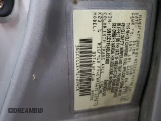2009 Nissan Versa 1.6 with VIN 3N1CC11E49L422408, listed as a Copart auction lot 55093745 with 169,189 mi miles and Salvage title. Bid and sale history available at DreamBid. Image 13.