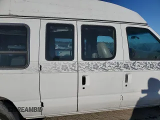 1997 Ford Econoline Commercial with VIN 1FDEE1460VHB73596, listed as a Copart auction lot 81371284 with 155,691 mi miles and Salvage Title. Bid and sale history available at carsss.com. Image 11.