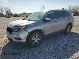 2016 Honda Pilot EX-L with VIN 5FNYF6H51GB007135, listed as a Copart auction lot 52606045 with 99,622 mi miles and Salvage Title. Bid and sale history available at DreamBid. Image 1.