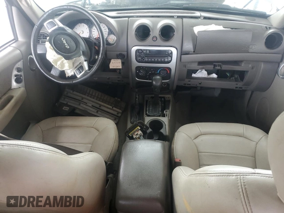 2003 Jeep Liberty Limited с VIN 1J4GL58K93W654466, выставлен на аукционе Copart как лот 47601805 с пробегом Не указан миль и На запчасти • Non repairable. История ставок и продаж доступна на DreamBid. Изображение 8.