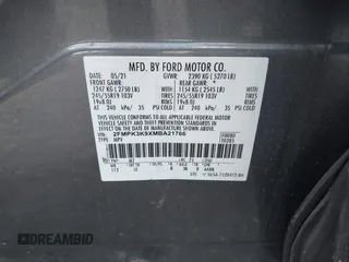 2021 Ford Edge Titanium z VIN 2FMPK3K9XMBA21766, wystawiony jako IAAI lot #42187940 z przebiegiem 79 732 mil mil oraz . Historia ofert i sprzedaży dostępna na DreamBid. Obrazek 9.
