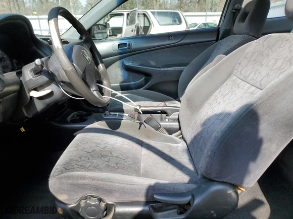 2001 Honda Civic EX with VIN 1HGEM22931L074533, listed as a Copart auction lot 43559835 with 265,590 mi miles and Salvage Title. Bid and sale history available at carsss.com. Image 7.