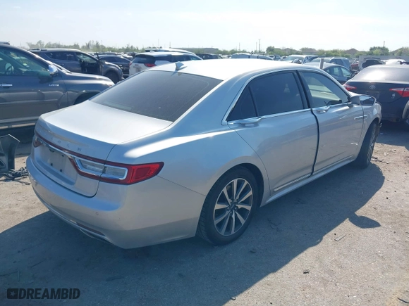 2018 Lincoln Continental Premiere with VIN 1LN6L9PK5J5603376, listed as a IAAI auction lot 41880976 with 1 mi miles. Bid and sale history available at carsss.com. Image 4.