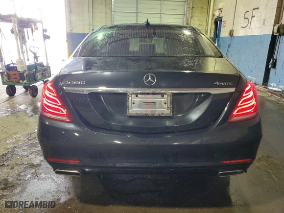 2014 Mercedes-Benz S-Class S 550 with VIN WDDUG8FB4EA043252, listed as a Copart auction lot 89044575 with 90,281 mi miles and Clean Title. Bid and sale history available at carsss.com. Image 6.