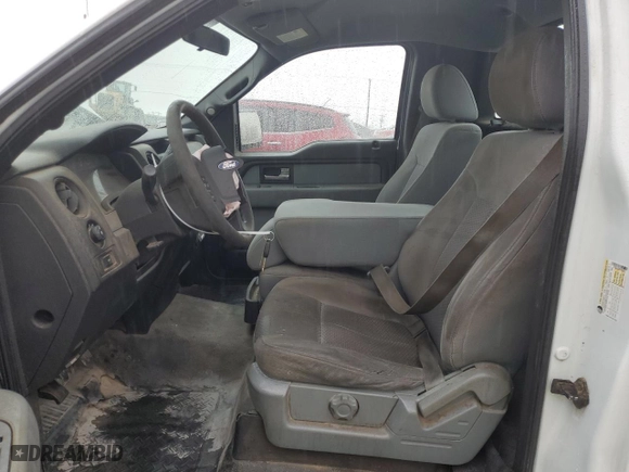 2014 Ford F-150 XL with VIN 1FTNF1CF8EKE96476, listed as a Copart auction lot 42539935 with 120,205 mi miles and Salvage Title. Bid and sale history available at carsss.com. Image 7.