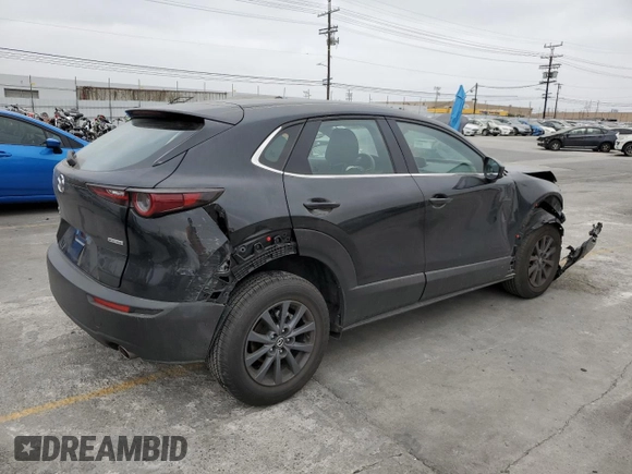2025 Mazda CX-30 S with VIN 3MVDMBAMXSM778811, listed as a Copart auction lot 54241865 with 8,822 mi miles and Salvage title. Bid and sale history available at DreamBid. Image 3.
