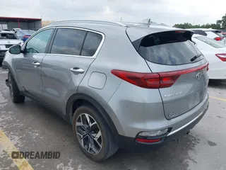 2020 Kia Sportage EX with VIN KNDPNCAC2L7791248, listed as a IAAI auction lot 42104819 with 73,324 mi miles and . Bid and sale history available at DreamBid. Image 3.