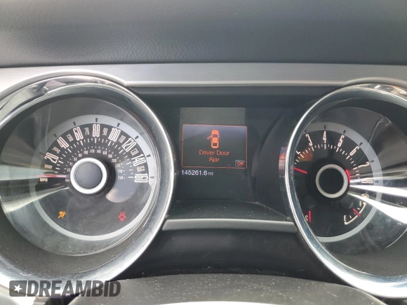 2013 Ford Mustang V6 with VIN 1ZVBP8AM7D5254718, listed as a Copart auction lot 59052175 with 145,261 mi miles and Salvage title. Bid and sale history available at DreamBid. Image 9.