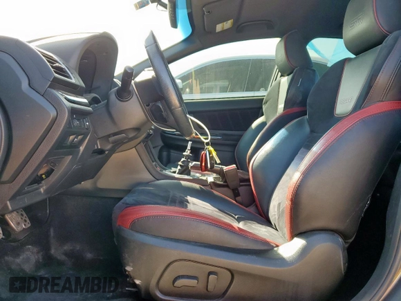 2021 Subaru WRX STI with VIN JF1VA2S61M9801897, listed as a Copart auction lot 50083155 with 45,581 mi miles and Salvage Title. Bid and sale history available at carsss.com. Image 7.