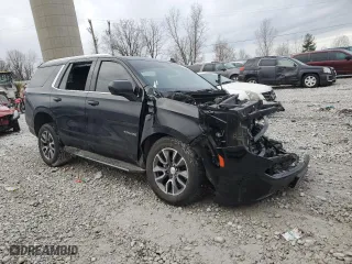 2021 Chevrolet Tahoe LS with VIN 1GNSKMKD8MR191699, listed as a Copart auction lot 84043944 with 0 mi miles and Salvage Title. Bid and sale history available at carsss.com. Image 4.