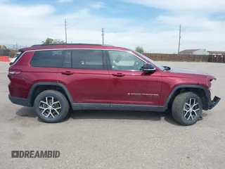 2024 Jeep Grand Cherokee Limited with VIN 1C4RJKBG6R8603317, listed as a IAAI auction lot 42256390 with 12,649 mi miles and . Bid and sale history available at DreamBid. Image 14.