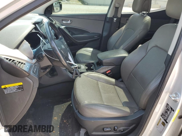 2017 Hyundai Santa Fe 2.4L with VIN 5XYZUDLB9HG491173, listed as a Copart auction lot 61109325 with 104,303 mi miles and Salvage title. Bid and sale history available at DreamBid. Image 7.