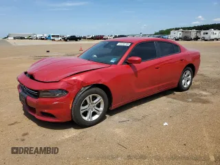 2017 Dodge Charger SE with VIN 2C3CDXBG8HH537375, listed as a Copart auction lot 53336795 with 98,620 mi miles and Salvage Title. Bid and sale history available at carsss.com. Image 1.
