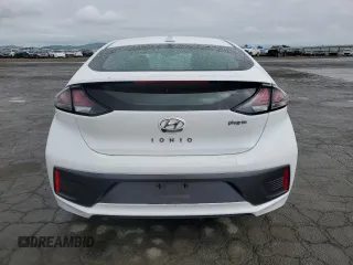 2020 Hyundai Ioniq SEL with VIN KMHC75LD8LU189686, listed as a Copart auction lot 53716935 with 21,641 mi miles and Salvage Title. Bid and sale history available at DreamBid. Image 6.