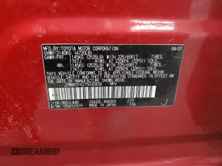 2007 Toyota RAV4 Limited with VIN JTMBK31V275030838, listed as a Copart auction lot 49822985 with 207,103 mi miles and Salvage Title. Bid and sale history available at carsss.com. Image 13.