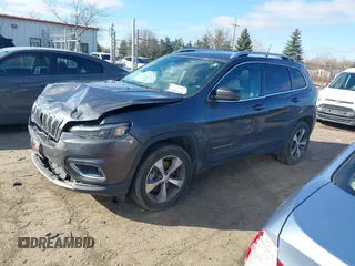 2020 Jeep Cherokee Limited with VIN 1C4PJMDX8LD617038, listed as a IAAI auction lot 41806440 with 64,963 mi miles and . Bid and sale history available at DreamBid. Image 17.
