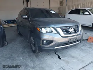 2020 Nissan Pathfinder SL with VIN 5N1DR2CN8LC608843, listed as a IAAI auction lot 41332663 with 82,098 mi miles. Bid and sale history available at carsss.com. Image 1.