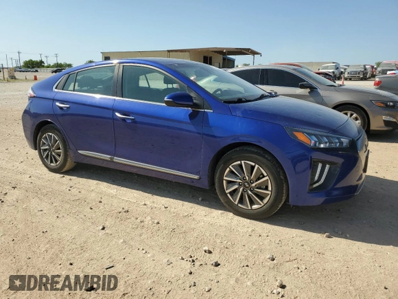 2020 Hyundai Ioniq Limited with VIN KMHC85LJ3LU071113, listed as a Copart auction lot 52460715 with 35,584 mi miles and Clean title. Bid and sale history available at DreamBid. Image 4.