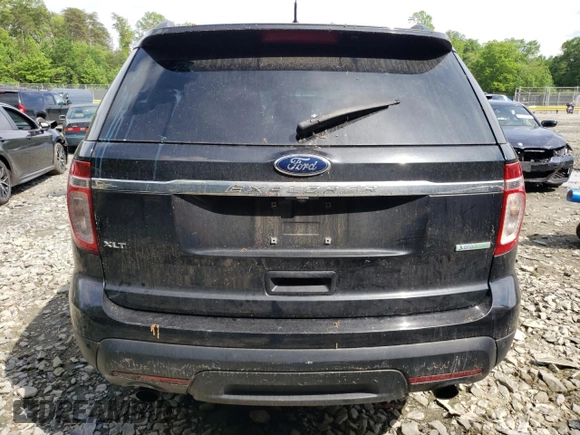 2013 Ford Explorer XLT with VIN 1FM5K7D91DGA53185, listed as a Copart auction lot 55802305 with 216,210 mi miles and Salvage title. Bid and sale history available at DreamBid. Image 6.