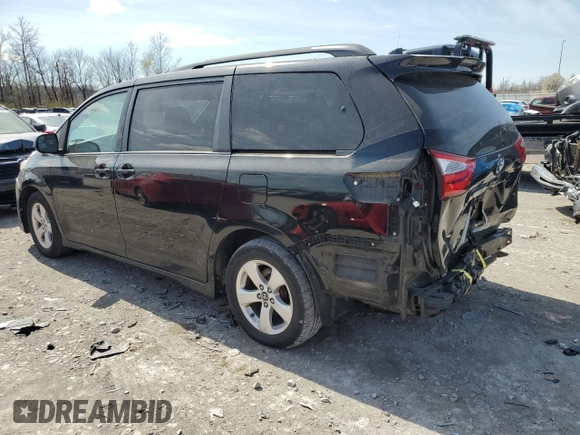 2018 Toyota Sienna LE Auto Access Seat with VIN 5TDKZ3DC5JS907703, listed as a Copart auction lot 50180255 with 83,551 mi miles and Salvage title. Bid and sale history available at DreamBid. Image 2.