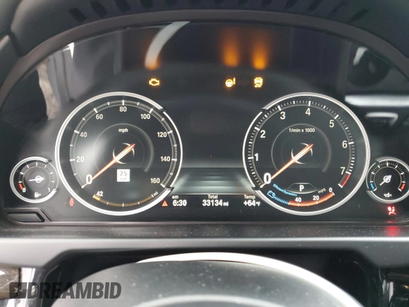 2016 BMW X6 xDrive50i with VIN 5UXKU6C50G0R34210, listed as a Copart auction lot 69003723 with 33,134 mi miles. Bid and sale history available at carsss.com. Image 9.