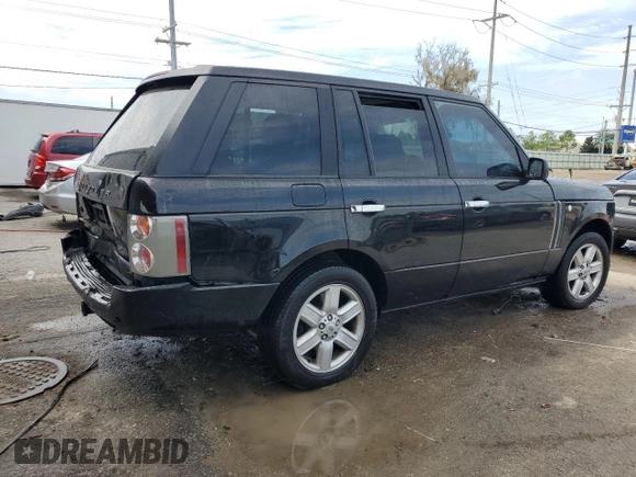 2003 Land Rover Range Rover HSE with VIN SALME11413A129933, listed as a Copart auction lot 71430604 with Not provided miles and Salvage title. Bid and sale history available at DreamBid. Image 3.