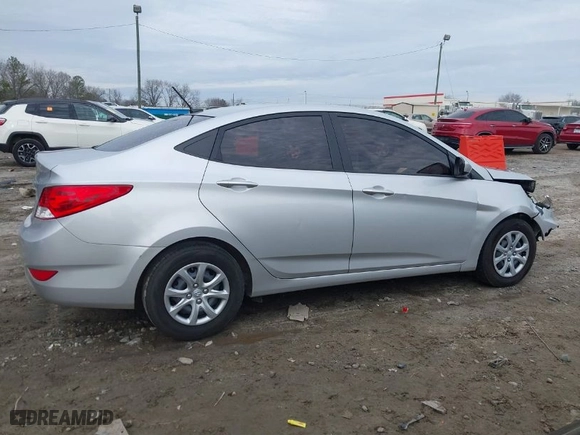 2012 Hyundai Accent GLS with VIN KMHCT4AE5CU242474, listed as a IAAI auction lot 41455547 with 163,199 mi miles. Bid and sale history available at carsss.com. Image 13.